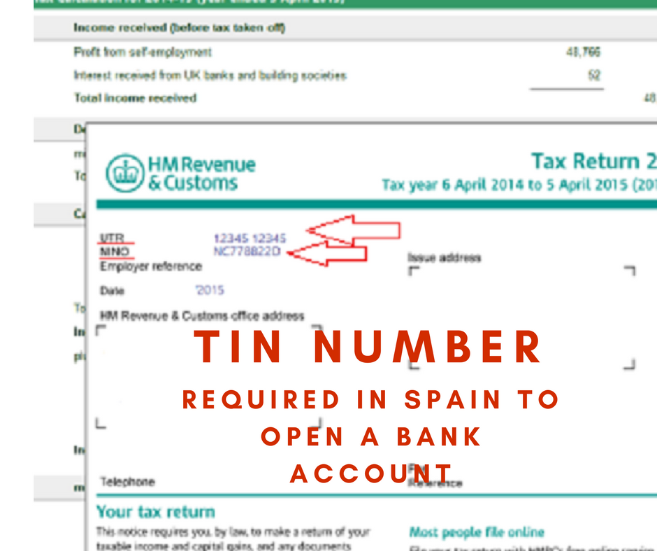 TIN Tax Identification Number Required When Opening A 