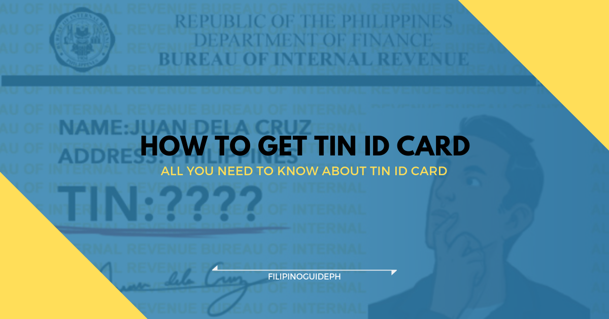 How To Get TIN ID Card Filipino Guide