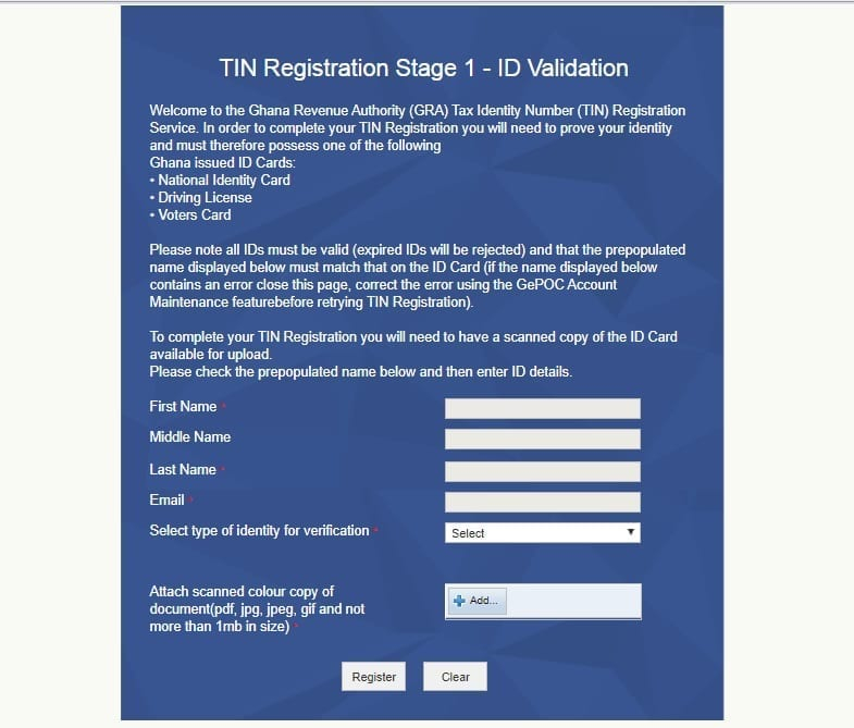 Quick Steps To Apply For TIN Number In Less Than 5 Minutes
